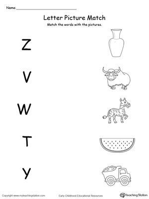 *FREE* Trace Words That Begin With Letter Sound: V | MyTeachingStation.com