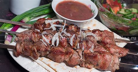 Шашлык по-советски с уксусом и луком – рецепт приготовления с фото от ...