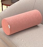 MY ARMOR Memory Foam Orthopedic Round Bolster Bed Pillow | for Neck ...