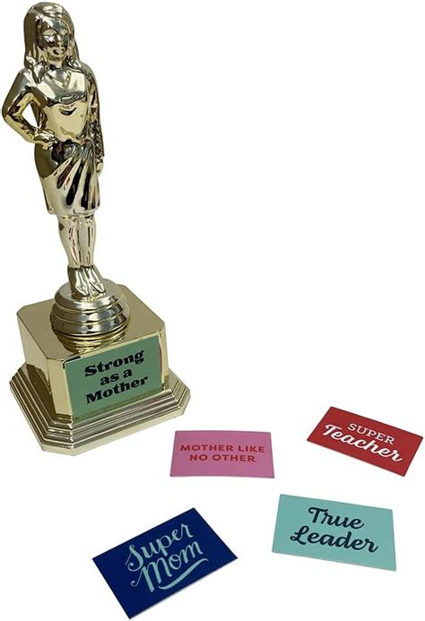 Buy Customizable Super Mom Trophy - Novelty Funny Humor Gift for Mom ...