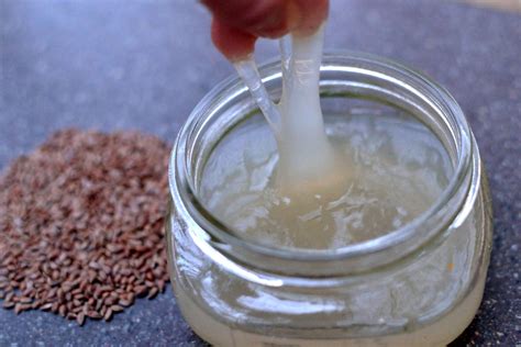 Natural Homemade Flaxseed Hair Gel for Super Slick Hair