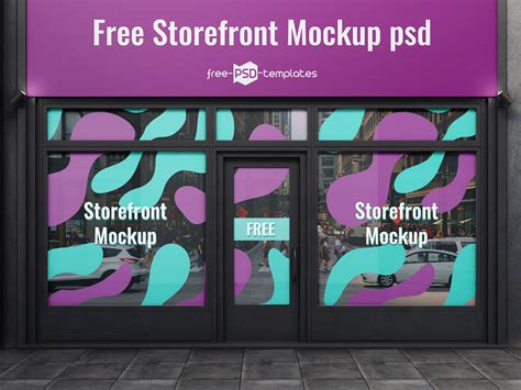FREE Storefront MOCKUP :: Behance
