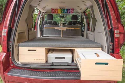 Kit de conversion campeur Roadloft | La vanlife simplifiée | Camper conversion, Minivan camper ...
