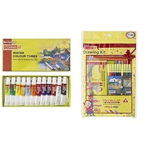 Camel Camlin Kokuyo Student Water Color Tube - 5Ml Each, 12 Shades ...
