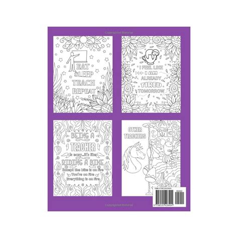 Buy Teacher Coloring Book: Funny and Relatable Adult Coloring Book For ...