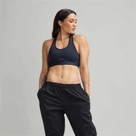 CLQ Racer Back Bra - Black – CLIQUE Fitness