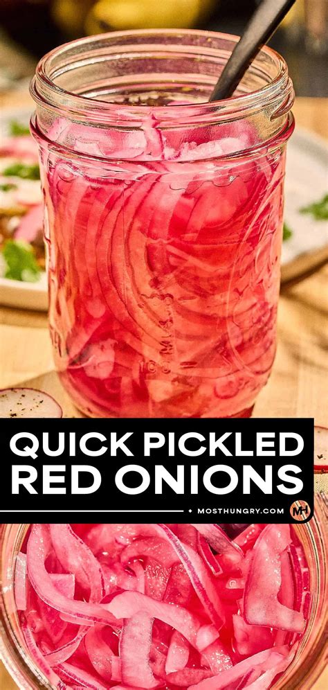 Quick Pickled Red Onions Recipe | Recipe | Onion recipes, Quick pickled ...