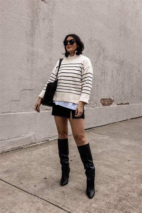 Black Mini Skirt Outfit