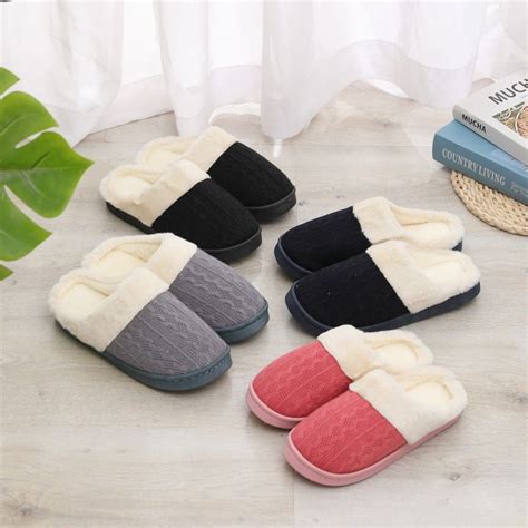 Warm slippers ladies sales