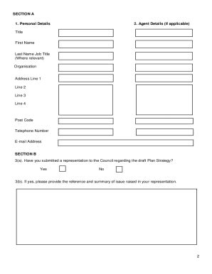 Fillable Online Local Development Plan 2030 - draft Plan Strategy ...