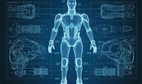 Le plan d'un robot révèle la conception détaillée et la fonctionnalité ...