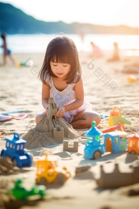 小孩玩沙子 起泡,玩沙子过敏图片,儿童玩沙子_大山谷图库