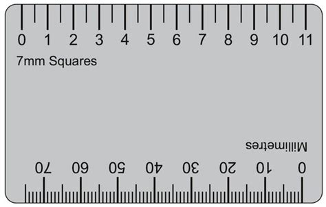 Printable Ruler Mm