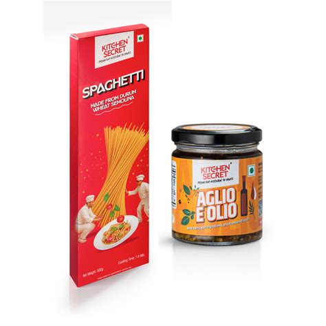 Spaghetti(500g)+ Aglio e Olio(180g)