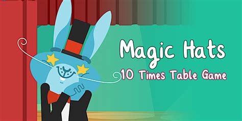 Magic Hats: Interactive 10 Times Table Game | Twinkl Go!