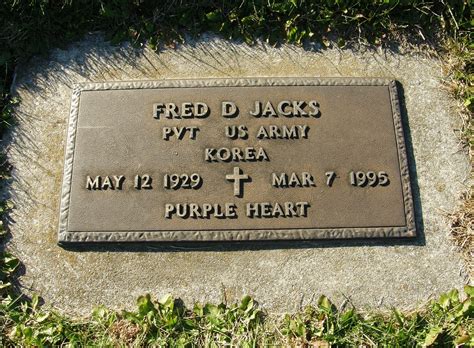 Fred Donald Jacks (1929-1995) - Memorial Find a Grave