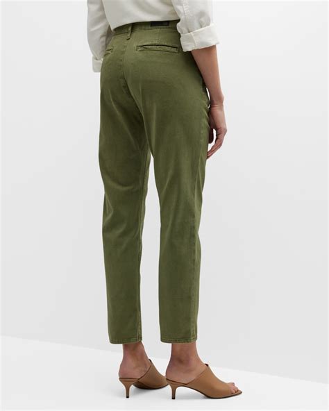 AG Adriano Goldschmied The Caden Tailored Denim Trousers | Neiman Marcus