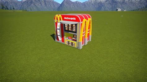 McDonald's - Worlds smallest - Functional - Steam link : r/PlanetCoaster