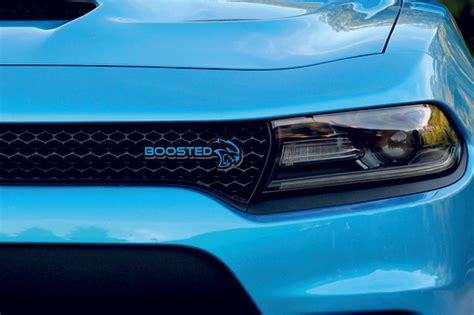 Dodge Emblem & Badges set with Boosted Hellcat logo – decoinfabric