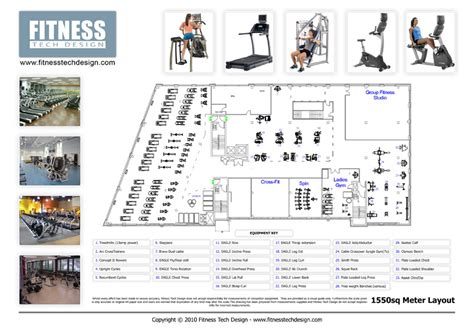 2D Gym Design & 2D Fitness Layout Portfolio | Fitness Tech Design