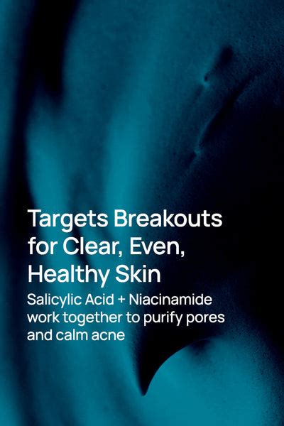 Salicylic Acid And Niacinamide Anti-Acne Face Mask With 1% Salicylic ...