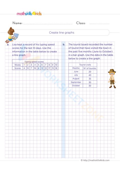 How to Read and Create a Line Graph Tutorial for Sixth Grade 的图像结果