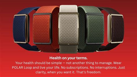 POLAR Loop Screen Free Wearable Health Band & Fitness Tracker – triQUIP ...