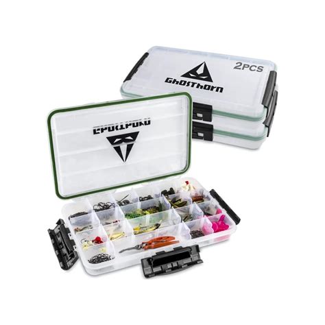 Buy Ghosthorn Fishing Tackle Box, Waterproof 3600 and 3700 Tackle Trays ...