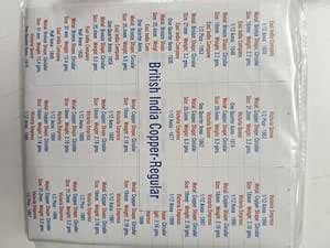 Swati Hobby Center British India Copper Coin Stickers, Year Wise, Self ...