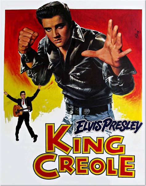 King Creole Elvis Presley Movie Poster Reproduction | Etsy