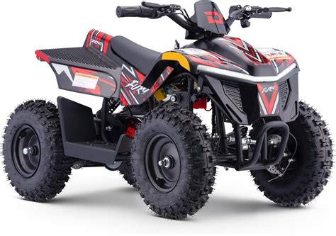 Amazon.com: Droyd Electric ATV Vehicle Fury, 36V Kids Quad Bike with 500W Brushless Powerful ...