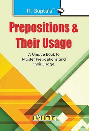Preposition and their Usage- eBook : H.S. Bhatia: Amazon.in: Kindle Store