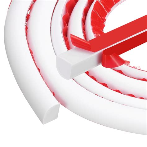 Uxcell Flexible Quarter Round Molding 39 Inch Self-Adhesive Trim for ...