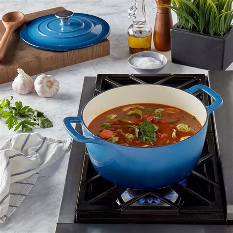 Food Network Enameled Cast-Iron Dutch Oven from $33.59 Shipped on Kohls ...
