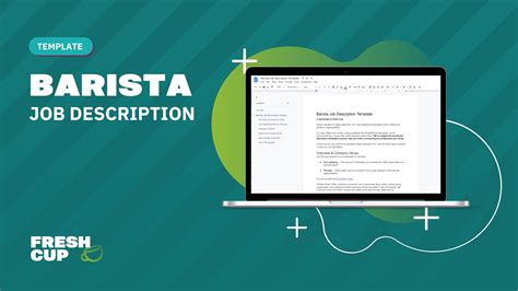 Barista Job Description Template - Fresh Cup