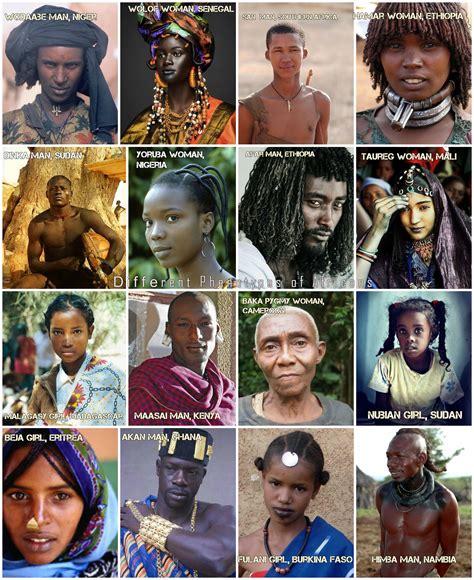 Just some of the many different faces of Africans | African people ...