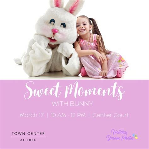Sweet Moments with the Bunny, Town Center at Cobb, Kennesaw, 17 March ...