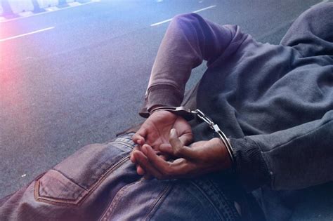 Man in handcuffs | Premium Photo
