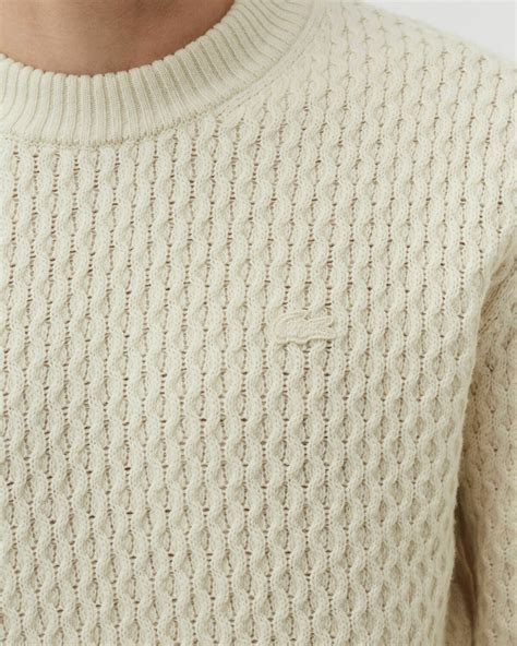 Lacoste Sweater White Pullovers Lacoste