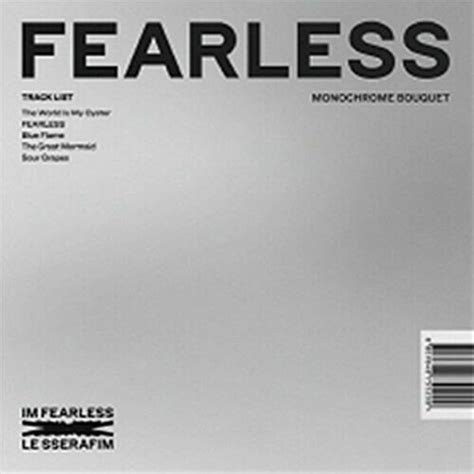 LE SSERAFIM FEARLESS 1st Mini Album MONOCHROME India | Ubuy
