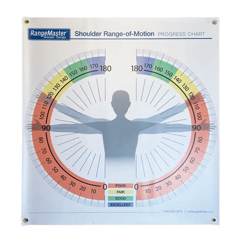 Shoulder range of motion progress wall chart – Artofit