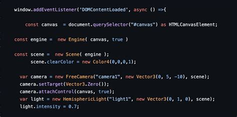 Babylon.js Tutorial Creating Simple Game 的图像结果