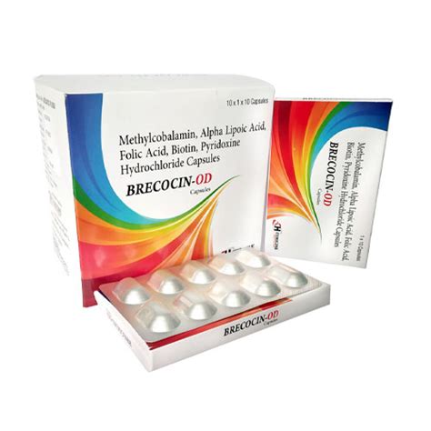 BRECOCIN-OD Capsules Curicine Healthcare