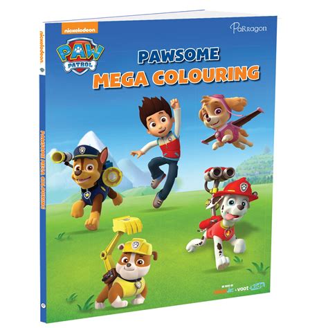 Paw Patrol Pawsome Mega Colouring Autumn Publishing – Parragon Publishing