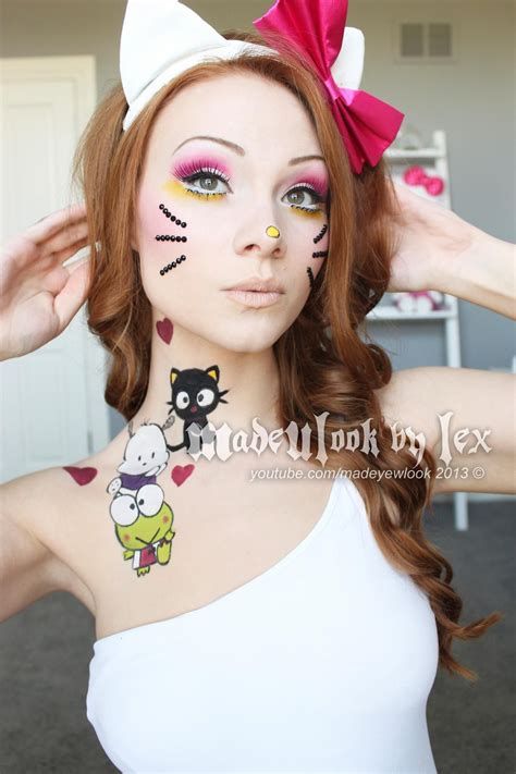 Hello kitty costume idea | Hello kitty costume, Hello kitty makeup ...