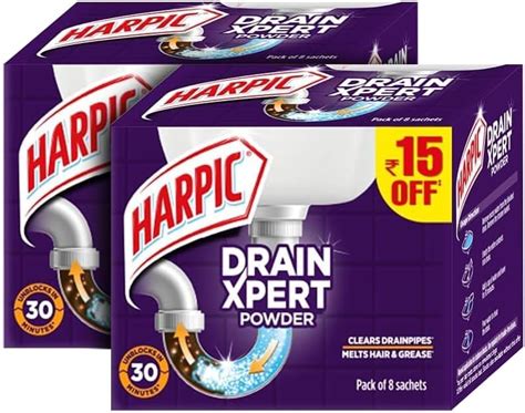 SEBA Drain Cleaner Chemical Powder (Dry Powder) to Clear Clogged Drains ...