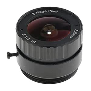 Buy BNF 2.8mm f/1.2 1/3'' CS-Mount IR Fixed CCTV Lens for Network ...
