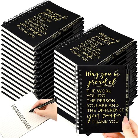 Amazon.com : Seajan 64 Set Inspirational Gift Small Notebooks Bulk Mini ...