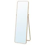 IKORNNES standing mirror, ash, 52x167 cm (201/2x653/4") - IKEA
