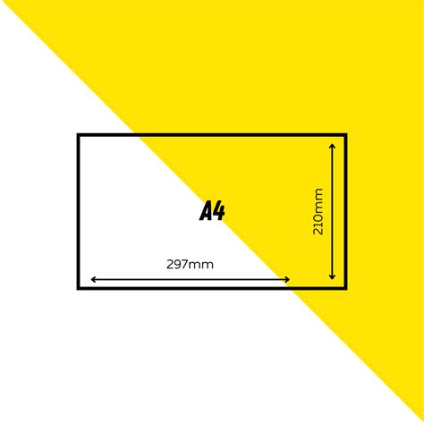 A4 Size | 210mm x 297mm – Smithfield Plastics